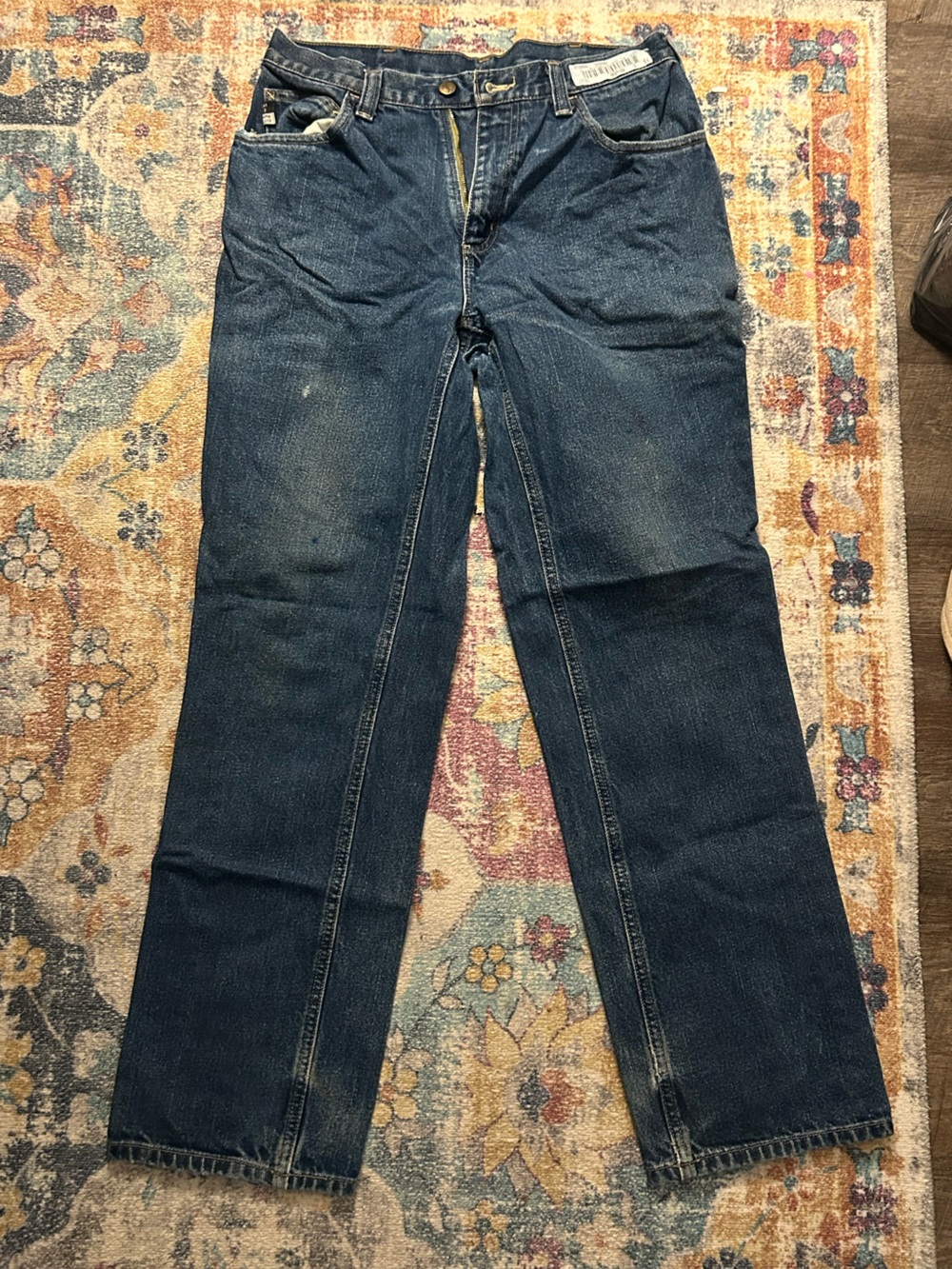 Carhartt Blue Denim Men’s Jeans